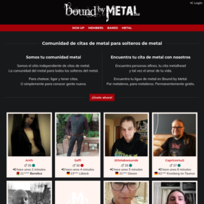 boundbymetal com