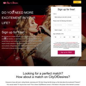 cityofdesires com