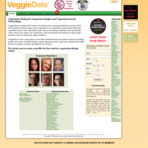 veggiedate org